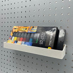 Striped Pegboard Bins