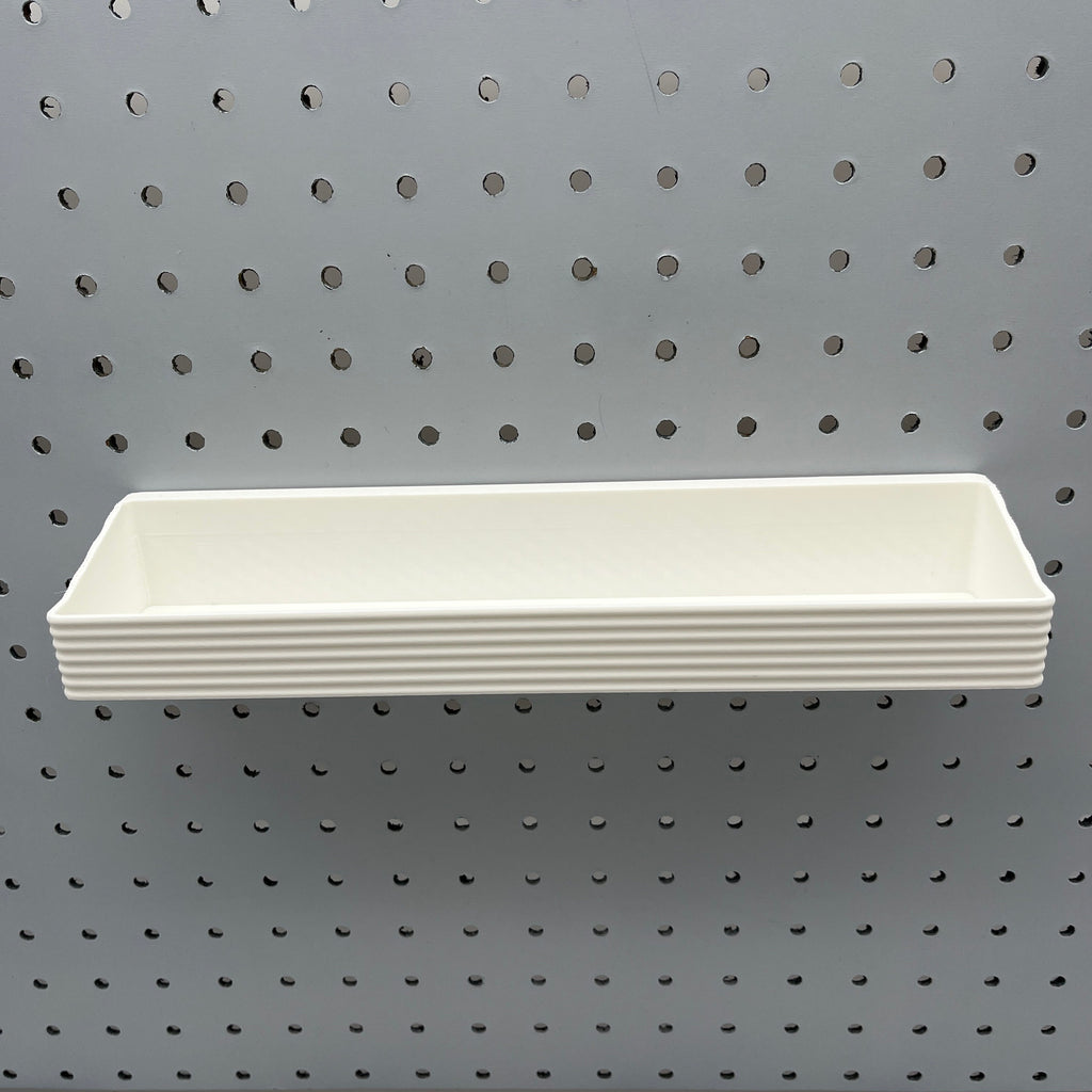 Striped Pegboard Bins, 1/4", Short, W:11" — view 4