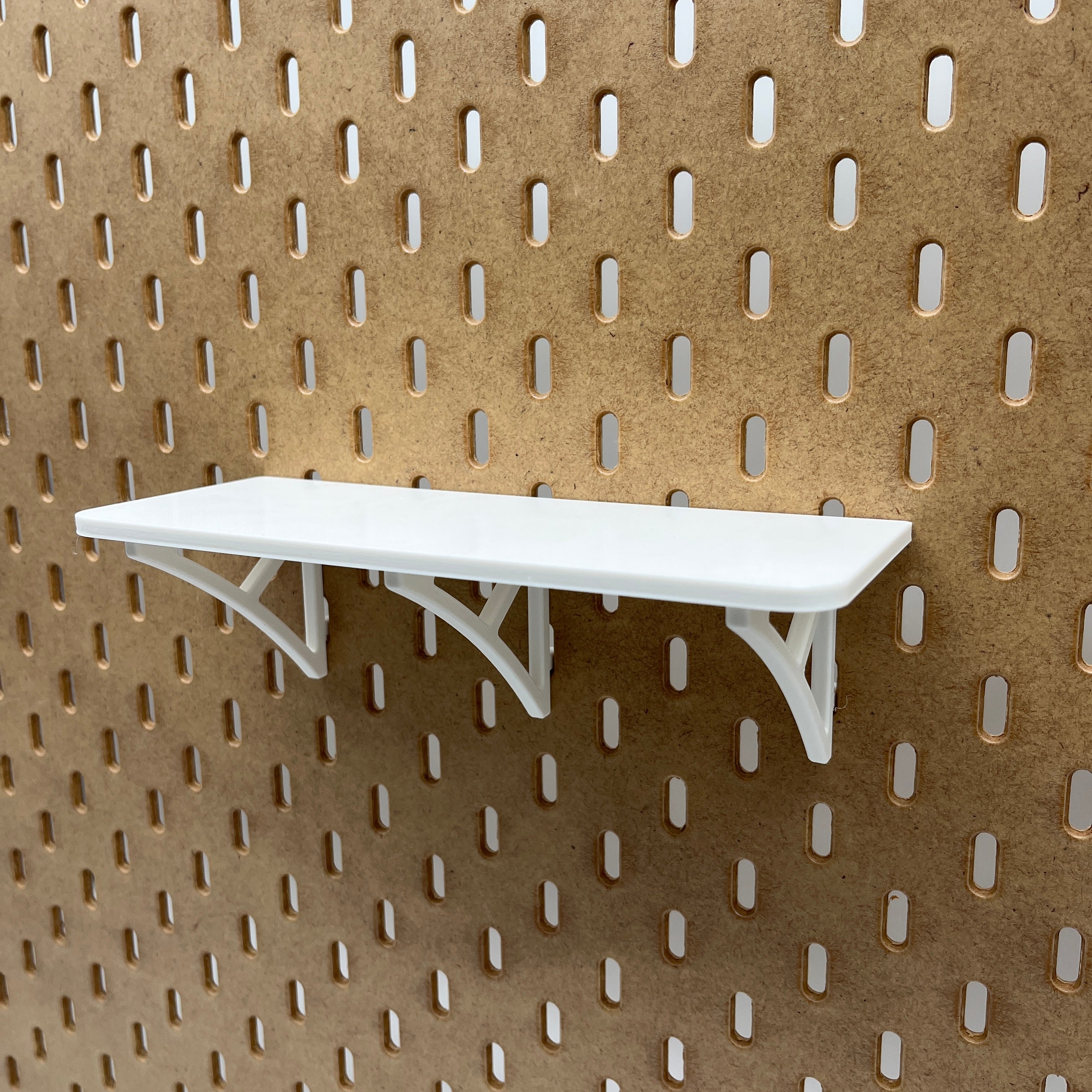 Pegboard Shelf