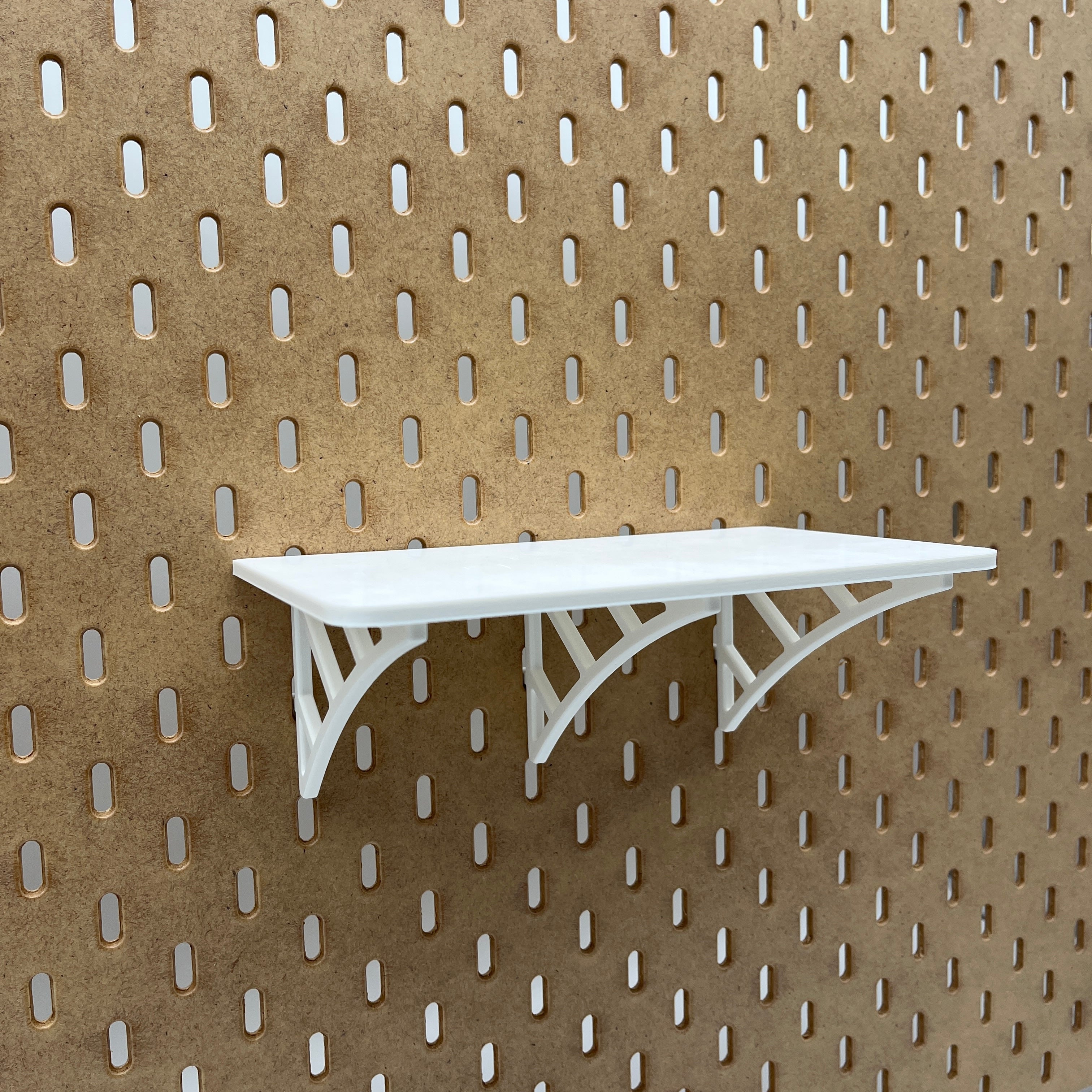 Pegboard Shelf, SKADIS, W:200mm, D:120mm — view 3