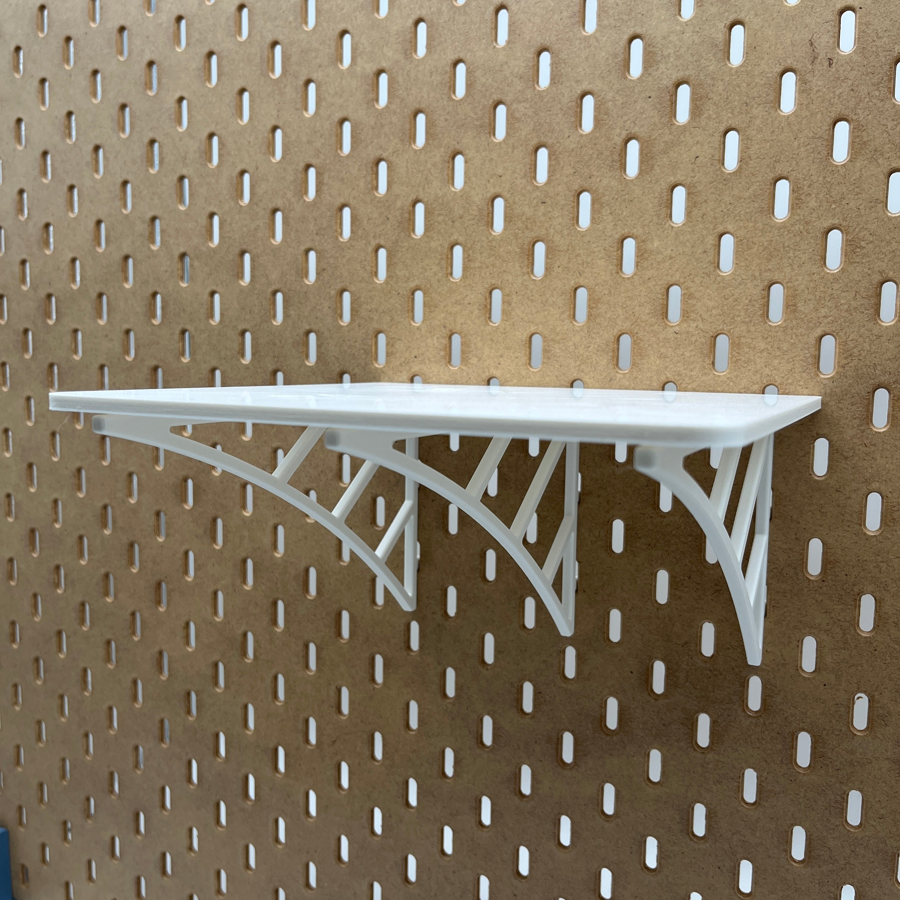 Pegboard Shelf, SKADIS, W:200mm, D:200mm — view 4