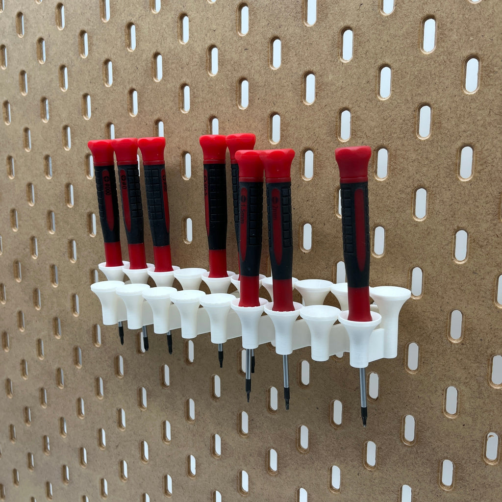 Screwdriver Organizer Funnels, SKADIS, Medium - 19 Screwdrivers — view 2