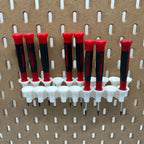 Screwdriver Organizer Funnels, SKADIS, Medium - 19 Screwdrivers