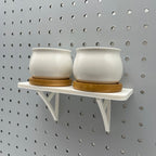 Pegboard Shelf, 1/4", W:7inches, D:3inches — view 2