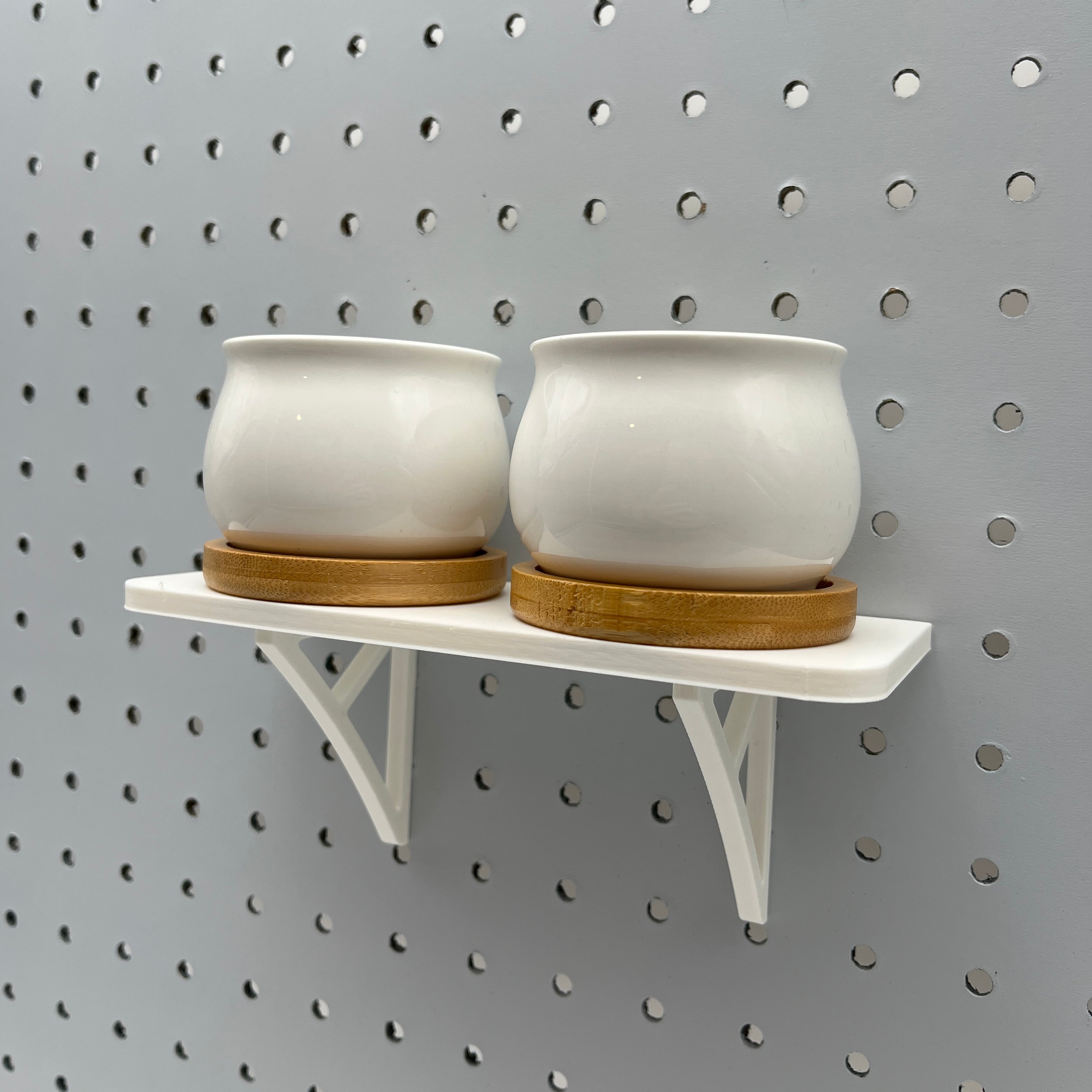 Pegboard Shelf, 1/4", W:7inches, D:3inches — view 2