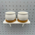Pegboard Shelf, 1/4", W:7inches, D:3inches