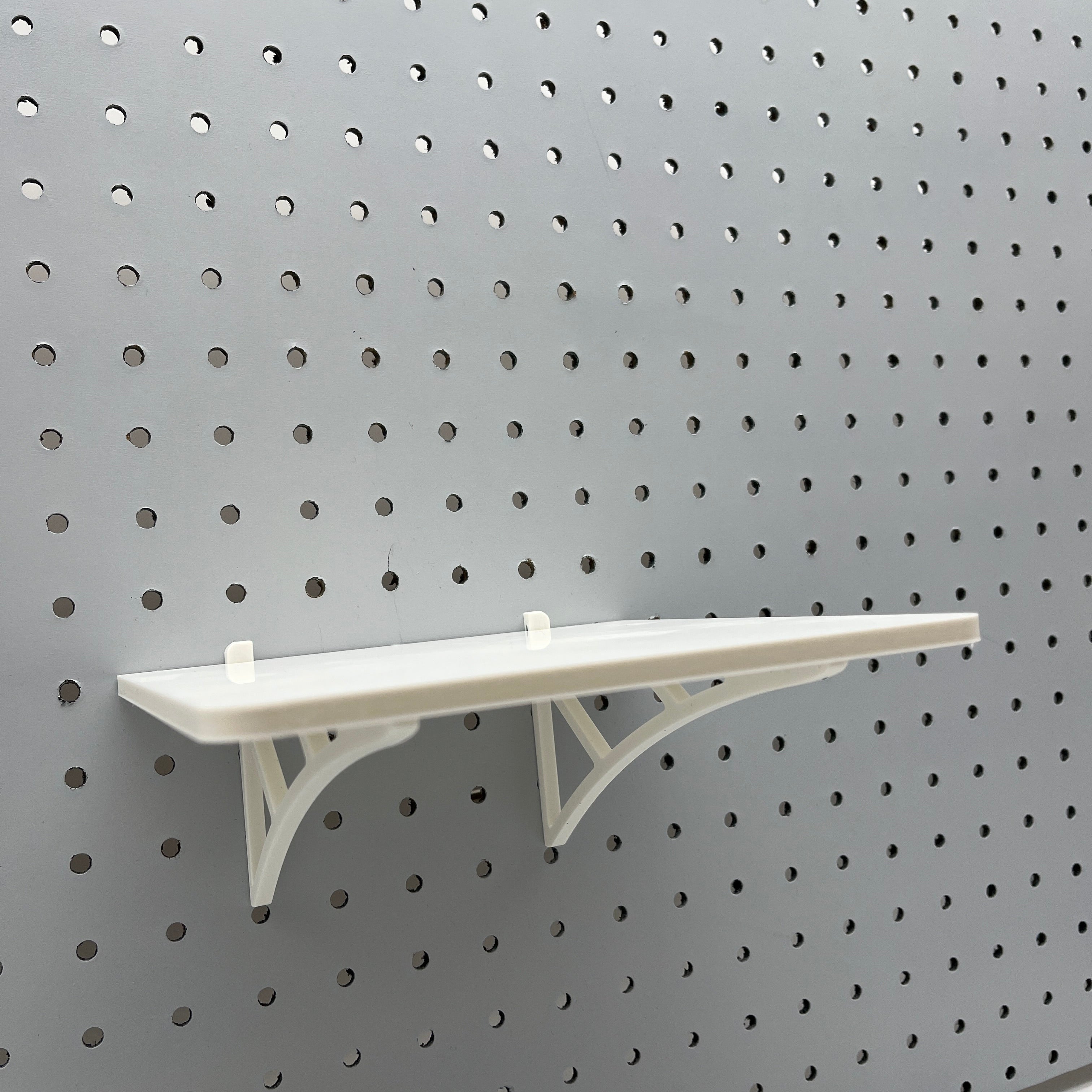 Pegboard Shelf, 1/4", W:7inches, D:7inches — view 3