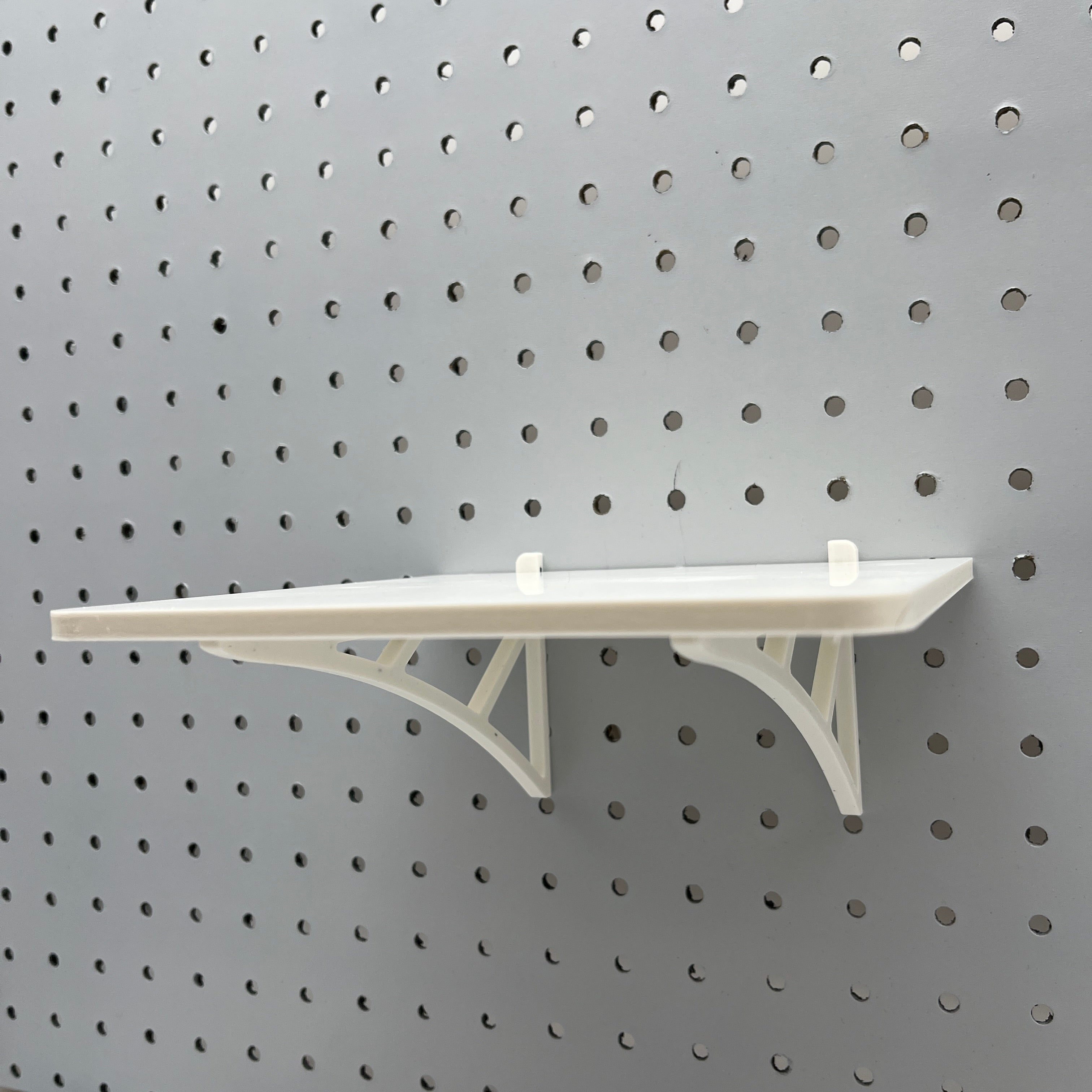 Pegboard Shelf, 1/4", W:7inches, D:7inches — view 2