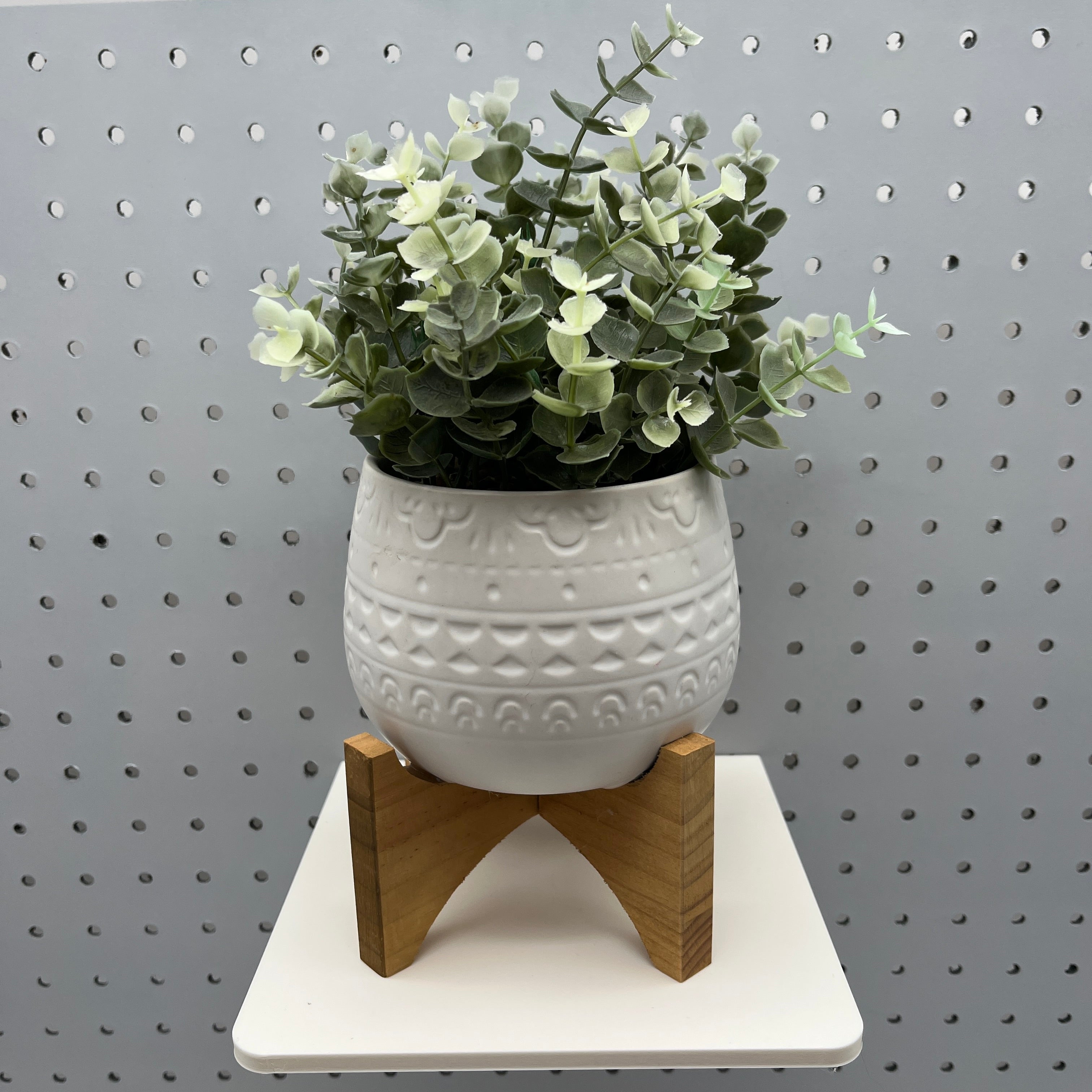 Pegboard Shelf, 1/4", W:7inches, D:7inches
