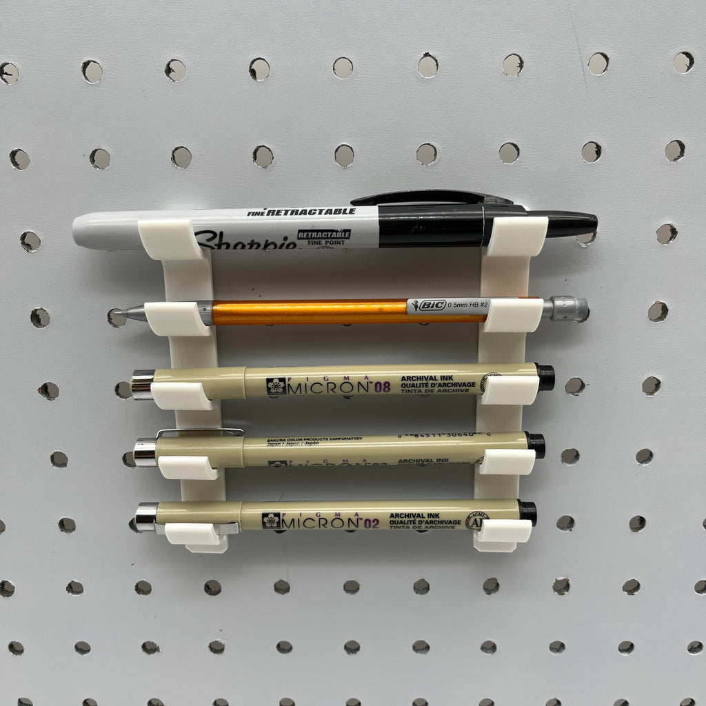 Mini Pen and Pencil Organizer, 1/4" for pegboard — view 2