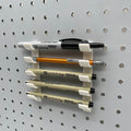 Mini Pen and Pencil Organizer, 1/4" for pegboard