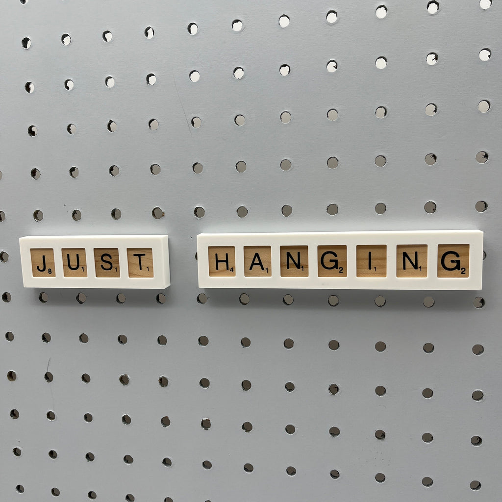Letter Tiles Scrabble Sign