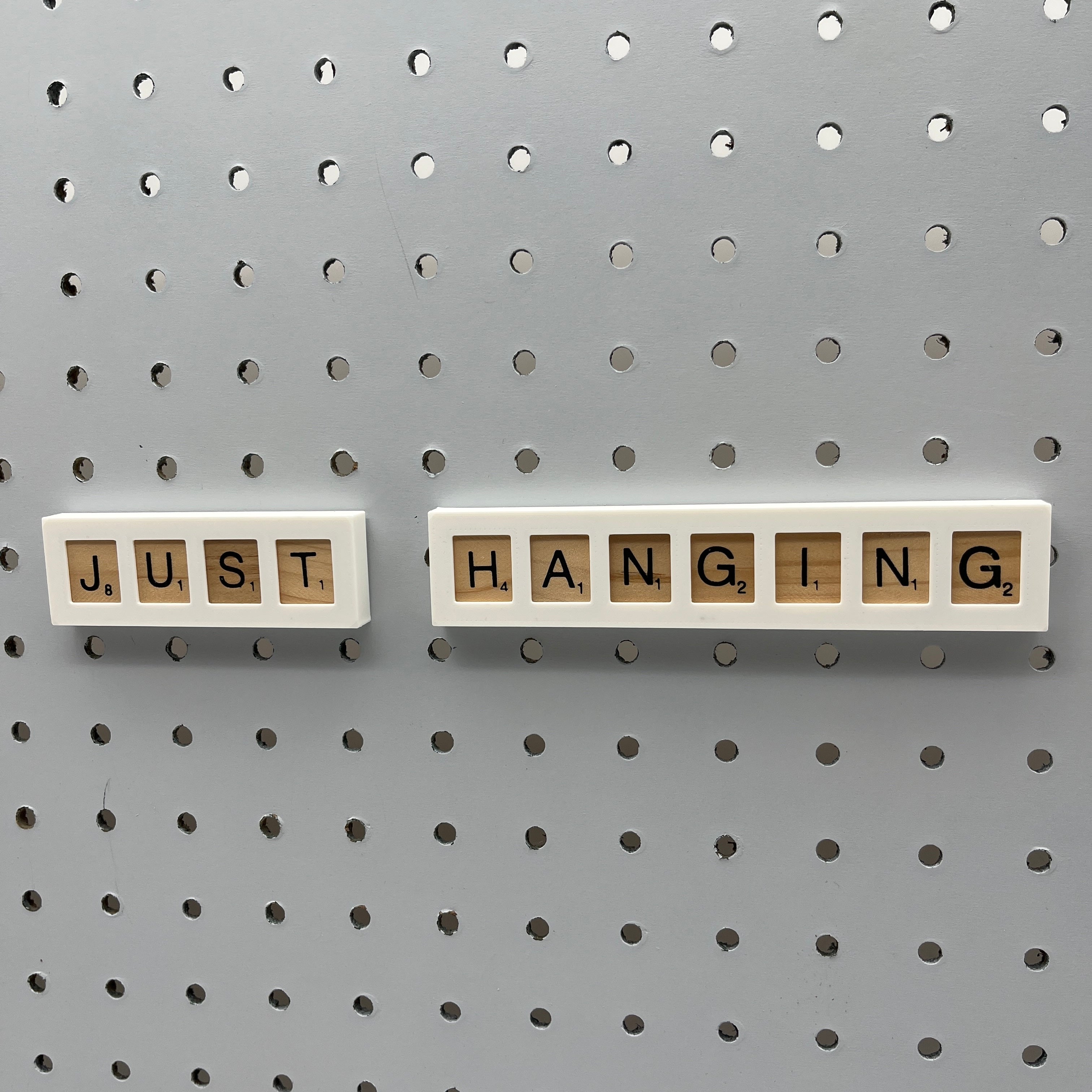Letter Tiles Scrabble Sign
