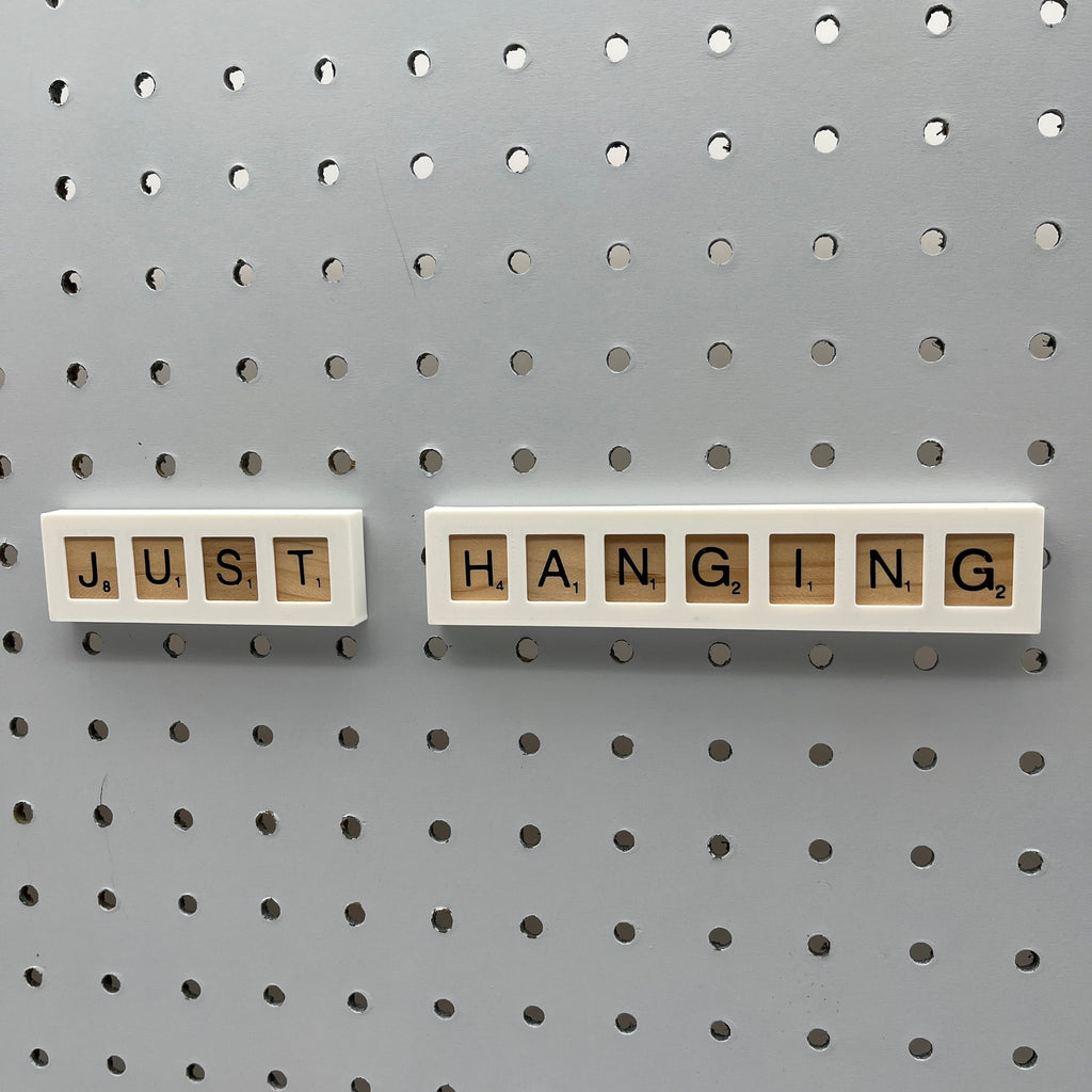 Letter Tiles Scrabble Sign