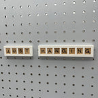 Letter Tiles Scrabble Sign