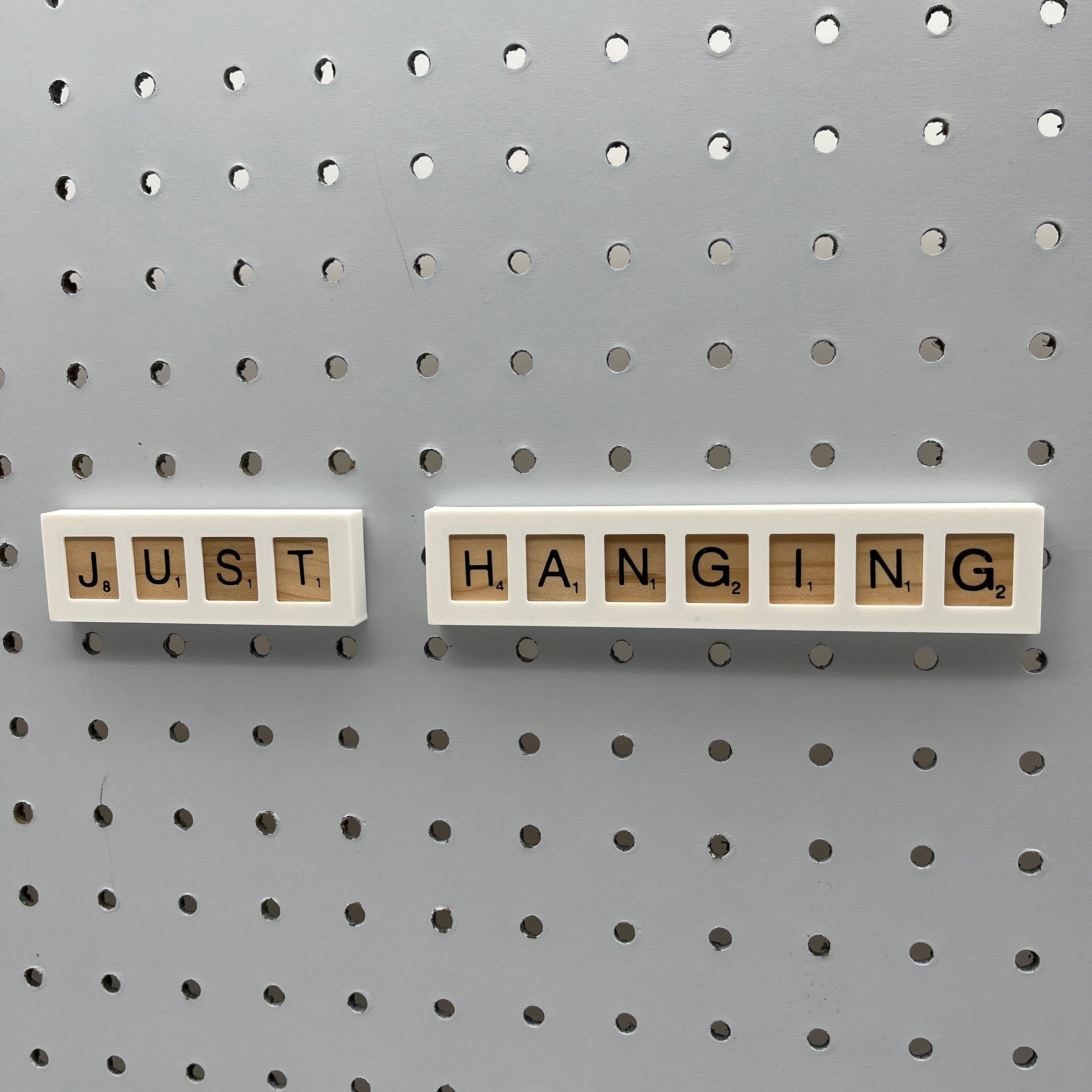 Letter Tiles Scrabble Sign