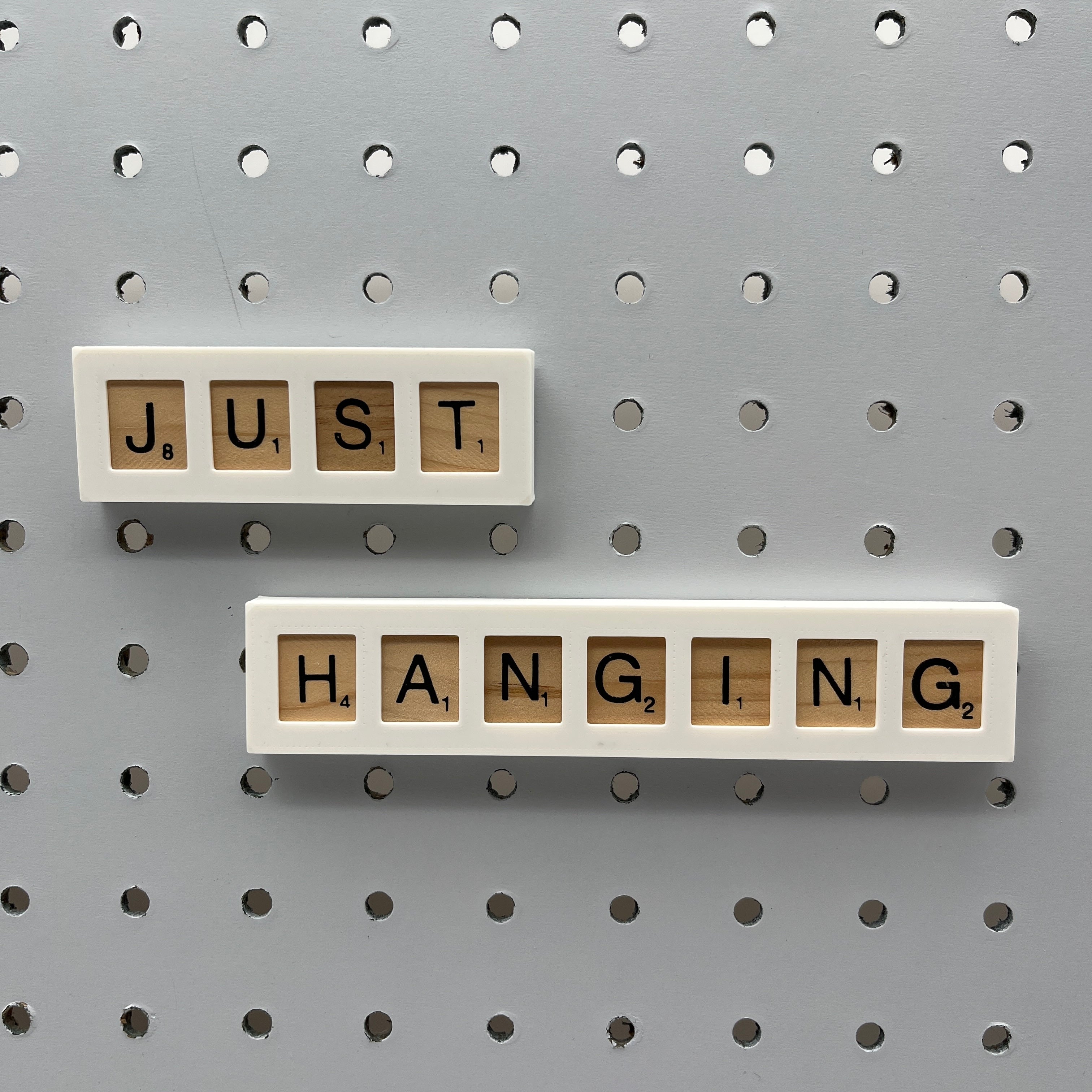 Letter Tiles Scrabble Sign