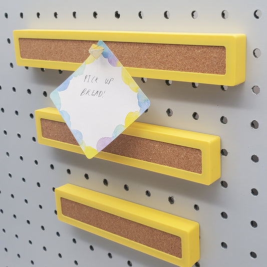 Cork Board/Push Pin for 1/4" Pegboard
