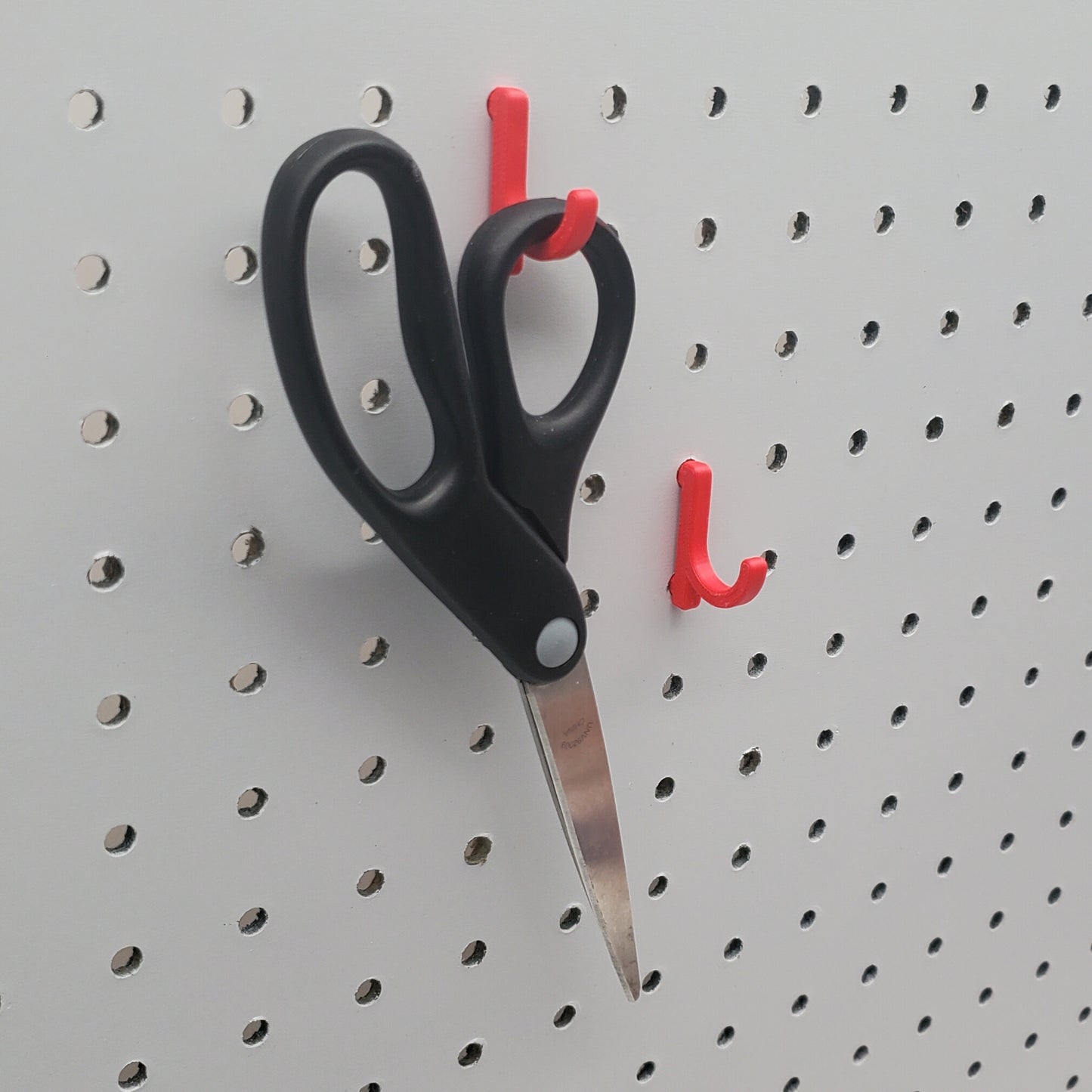 10pk J-Hook, Small Display Hook, 1/4" Pegboard