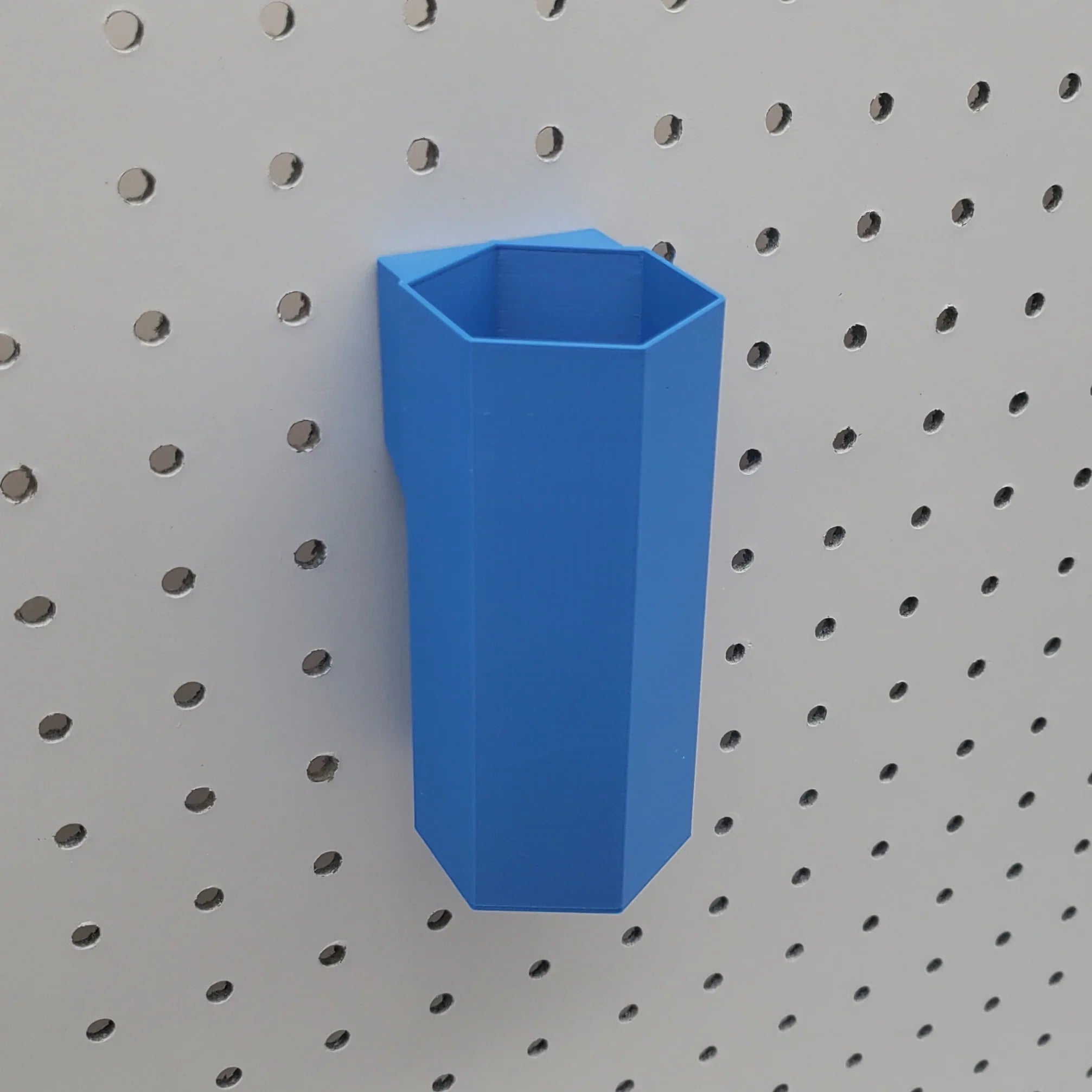 Pen Tube for Pegboards, 1/4", Hexagon, Small — view 4