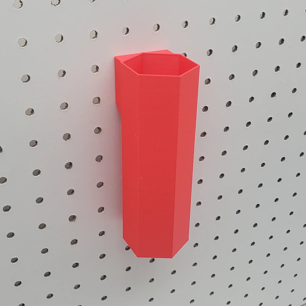 Pen Tube for Pegboards, 1/4", Hexagon, Medium — view 3
