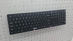 Keyboard Hooks in Muted Purple on 1/4" pegboard.