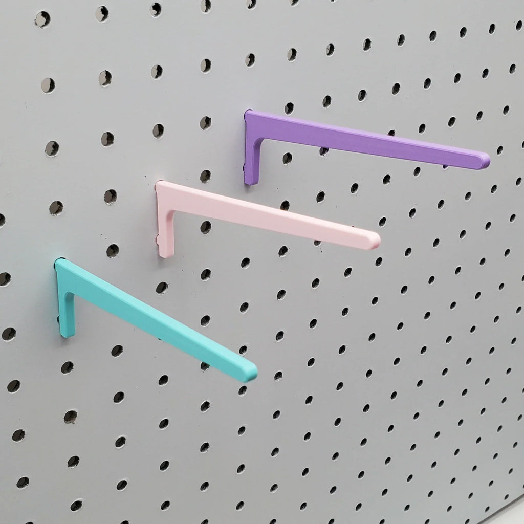 Straight Spool Hooks (Pack of 10), 1/4", 5 inch for pegboard — view 2