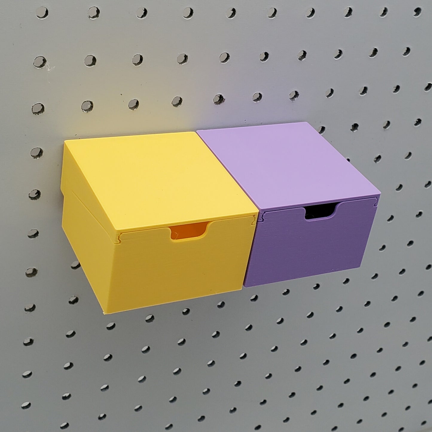 Mini Drawer Storage | 1/4" Pegboard Compatible