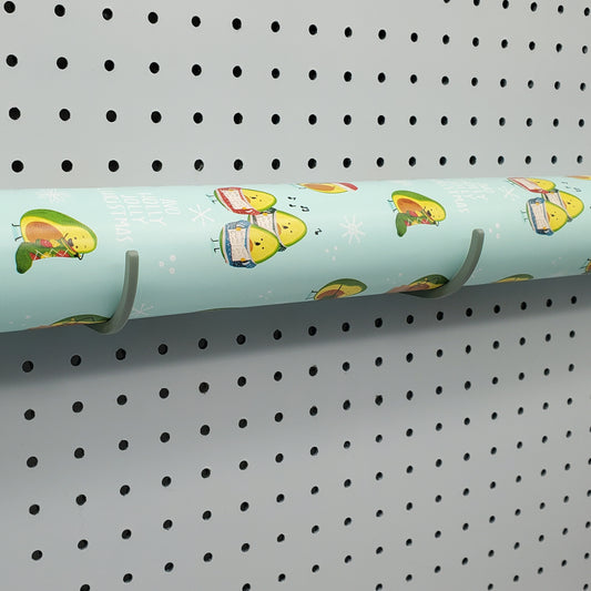 Paper/Vinyl Storage Hooks | 1/4" Pegboard Compatible