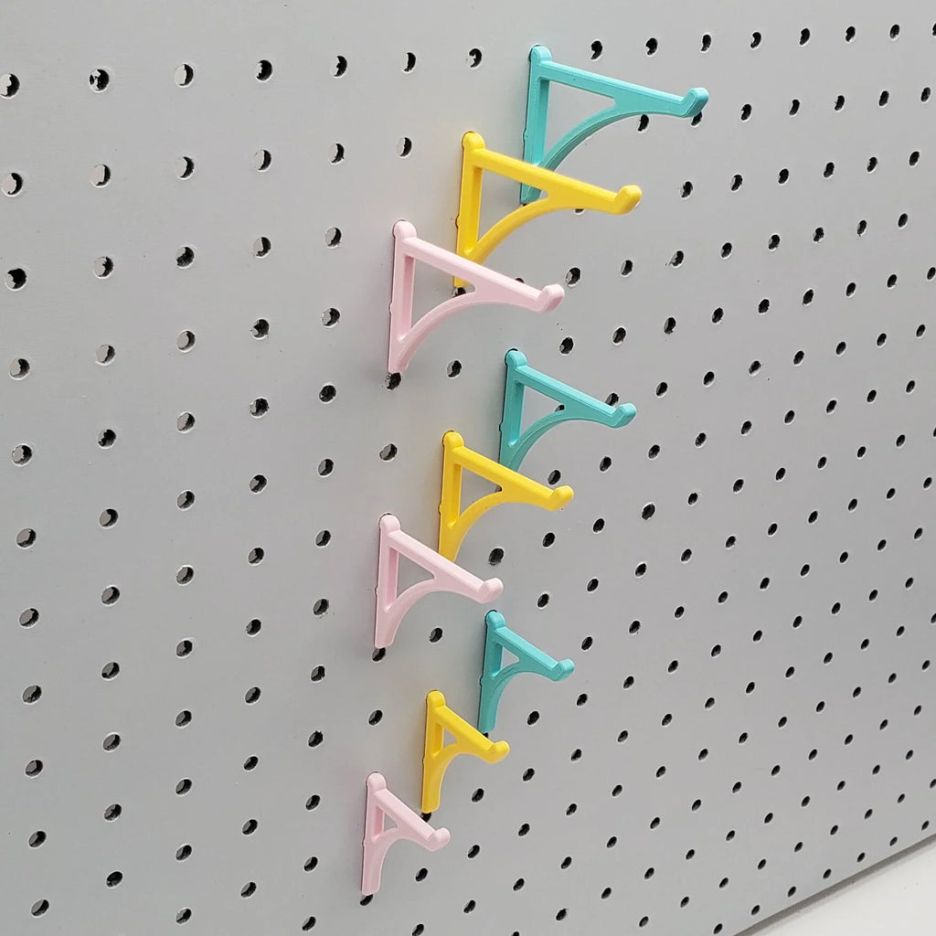 Platform Hooks (Pack of 5), 1/4", Small for pegboard — view 3