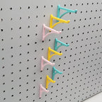Platform Hooks (Pack of 5), 1/4", Small for pegboard — view 3