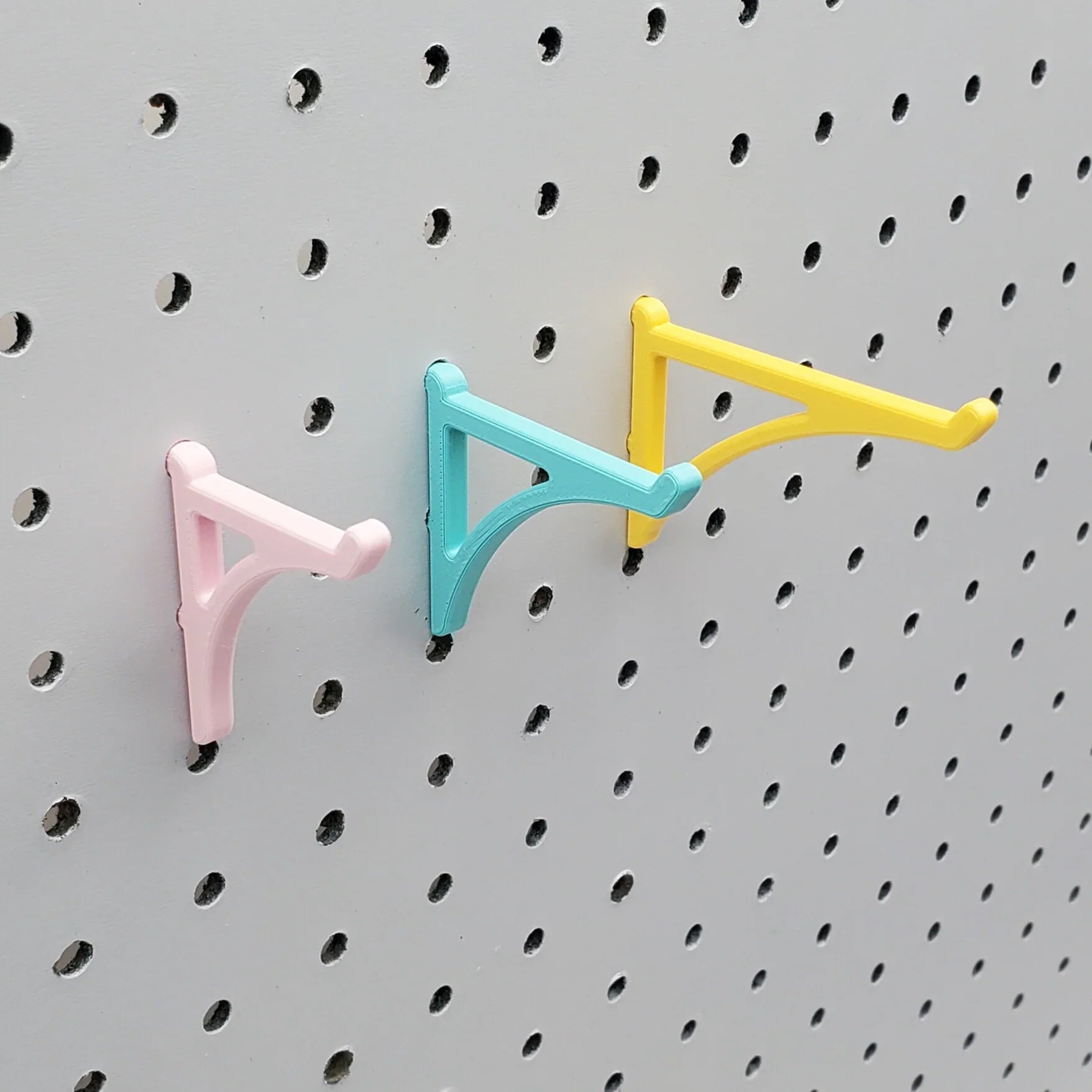 Platform Hooks (Pack of 5), 1/4", Medium for pegboard — view 4