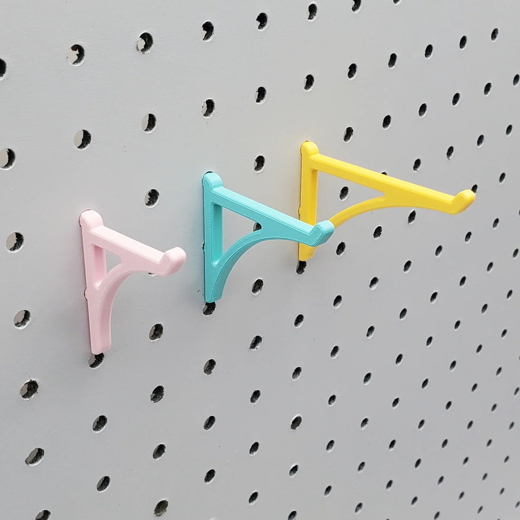 Platform Hooks (Pack of 5), 1/4", Large for pegboard — view 4