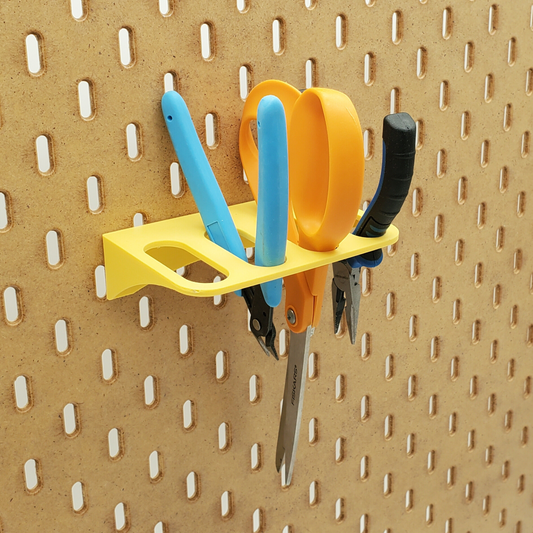 Savannah Yellow IKEA SKADIS Side-cutter storage.