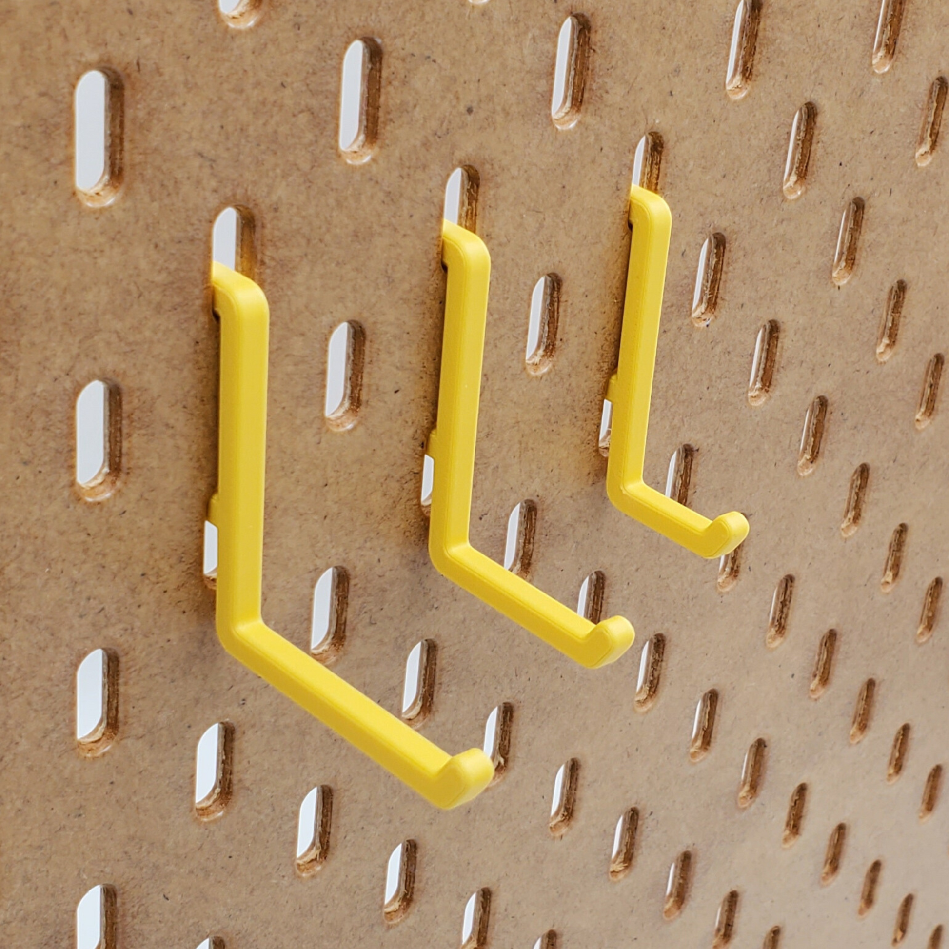 Savannah Yellow L-Hook Skadis accessory