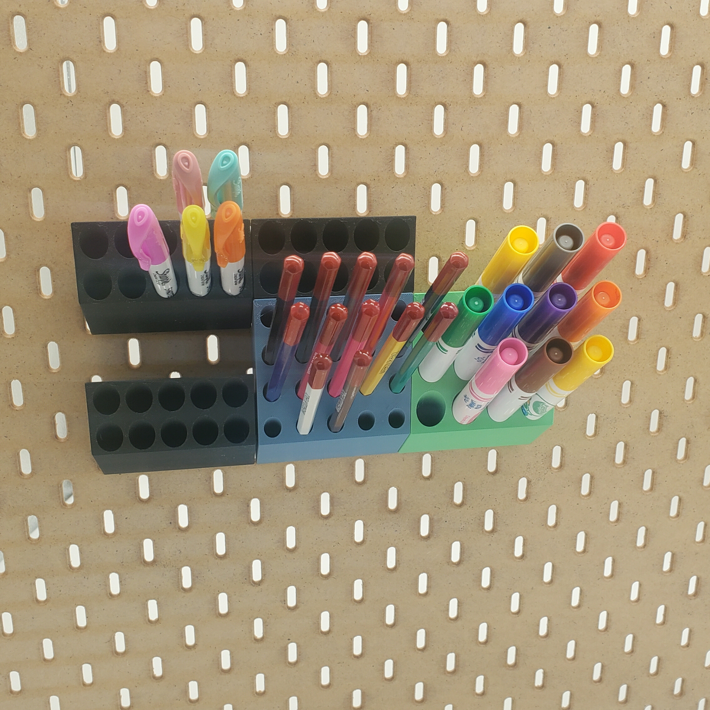 Square Large Marker Storage | Configurable | SKADIS Compatible