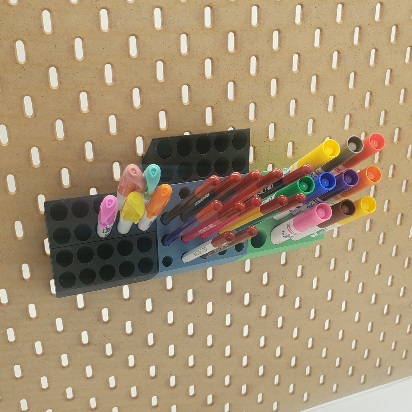 Square Large Marker Storage | Configurable | SKADIS Compatible