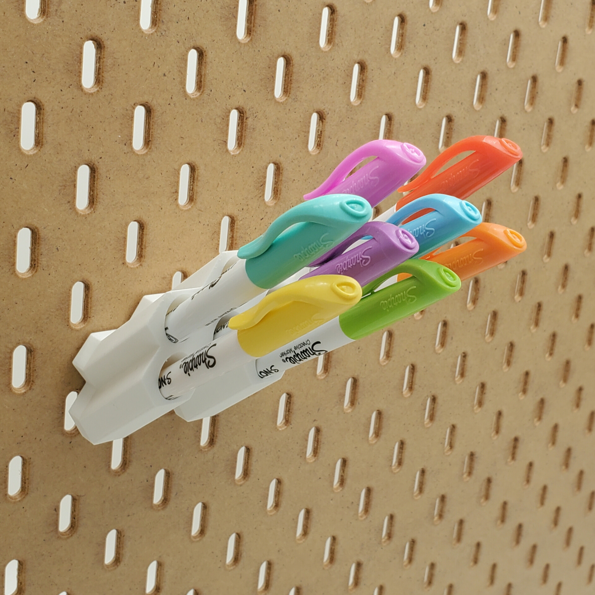 IKEA SKADIS Pegboard Marker accessory.
