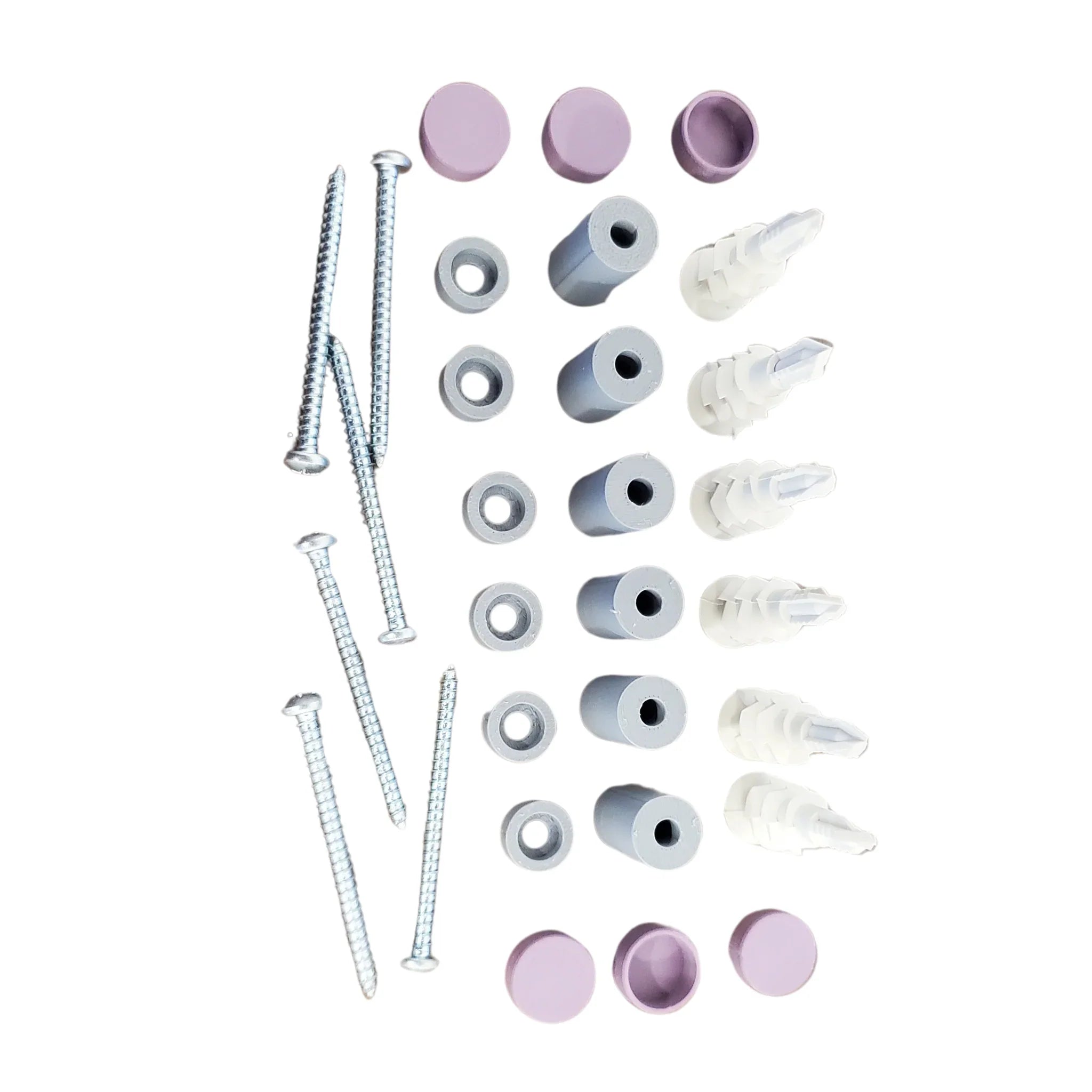 Mounting Hardware Kit for IKEA SKADIS Pegboard, 6-Pack Mounting — view 4