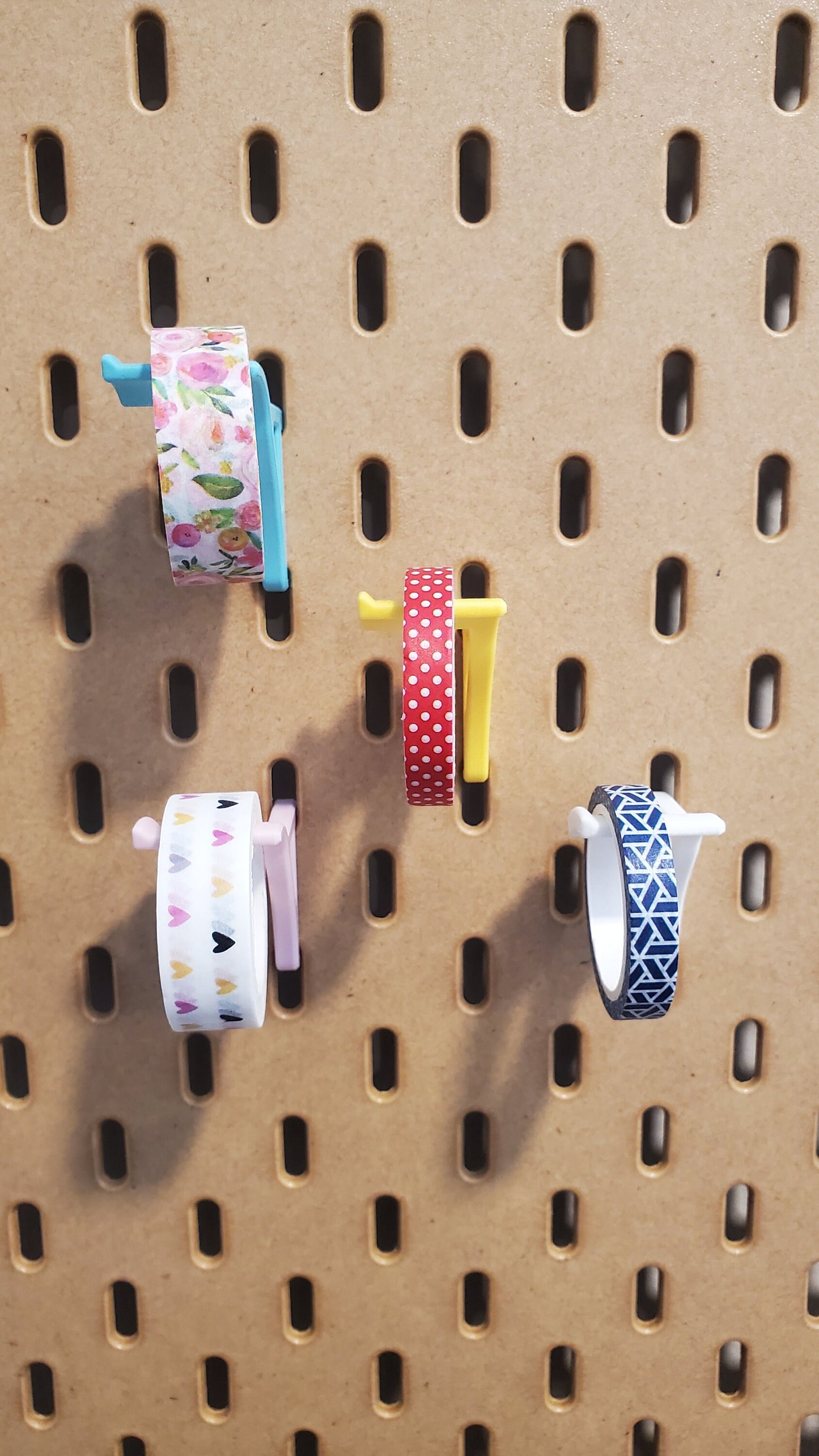 Washi Tape Display Hooks, SKADIS Compatible