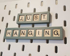 Letter Tiles Scrabble Sign